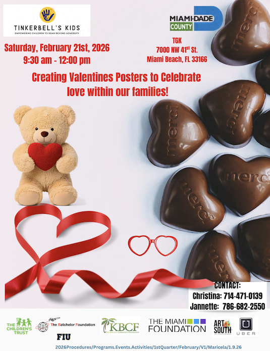 Creating Valentines Posters to Celebrate love within our families!